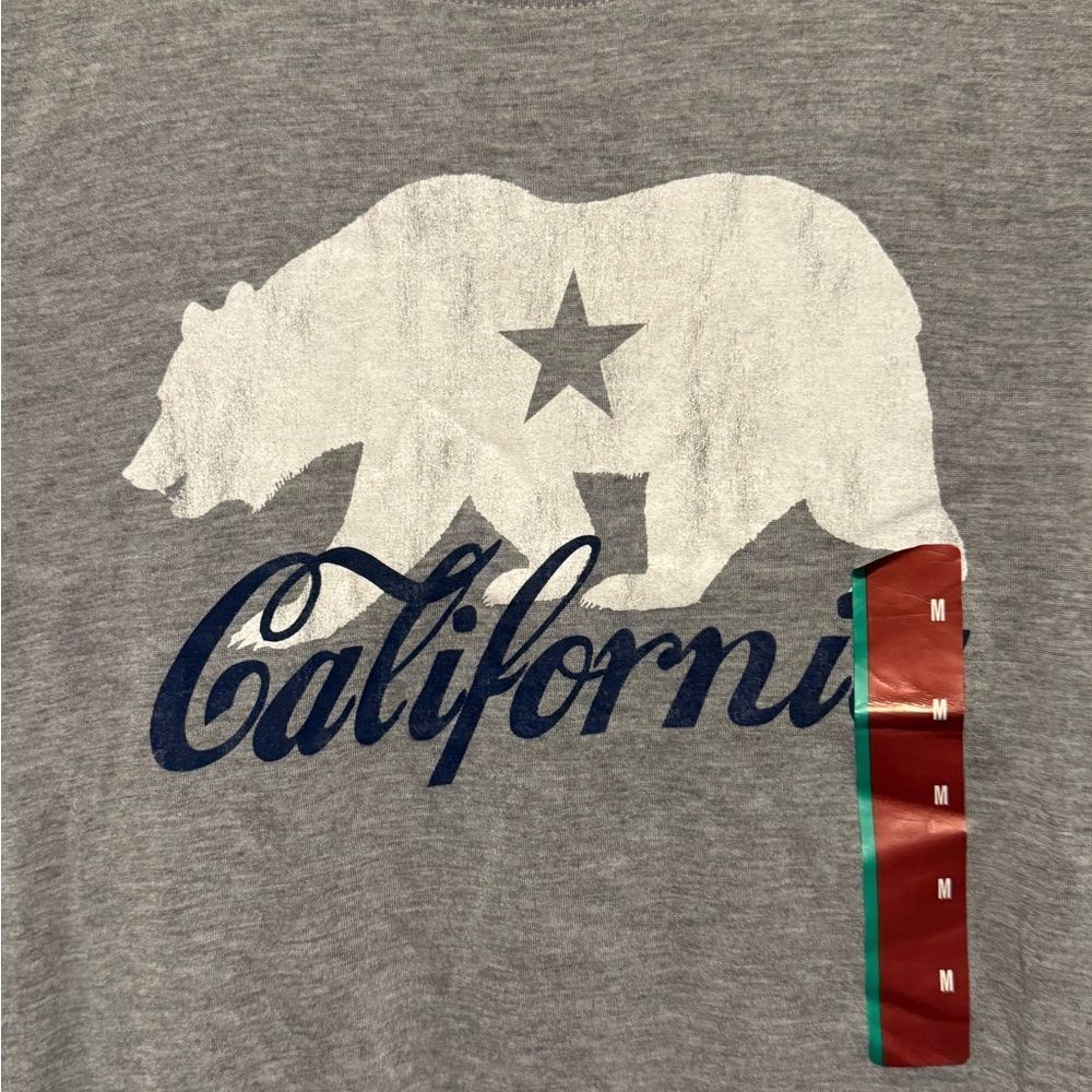NWT Modern Lux Gray California T-Shirt Size M - Picture 4 of 5